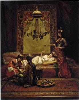 unknow artist Arab or Arabic people and life. Orientalism oil paintings 567 France oil painting art